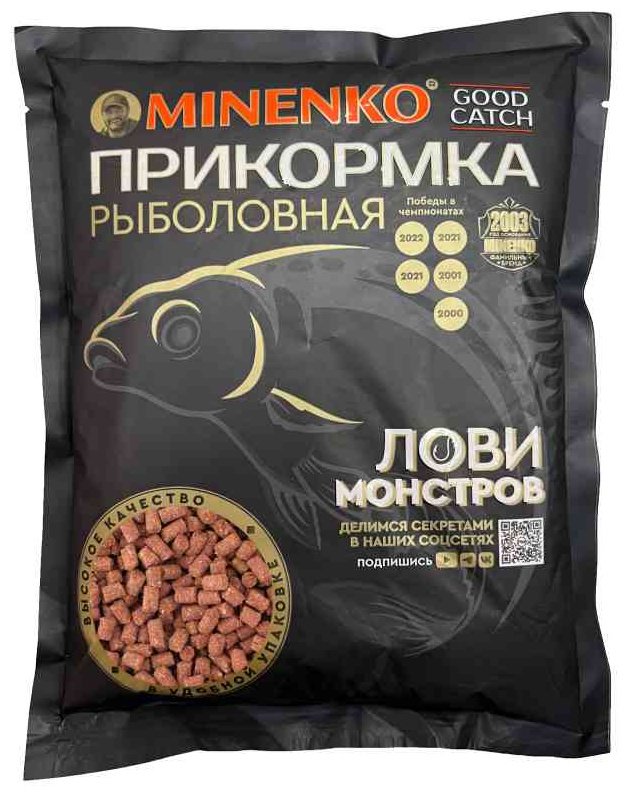 Прикормка MINENKO 4355 Ваниль 0.7 кг купить,NaN