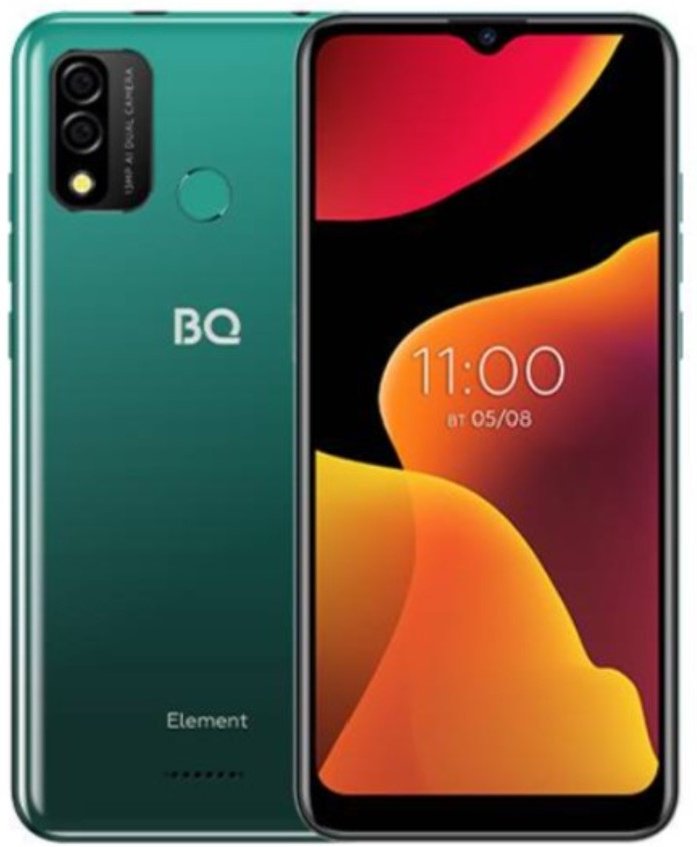 Смартфон BQ 6645L Element 2/32GB Deep Green купить,NaN
