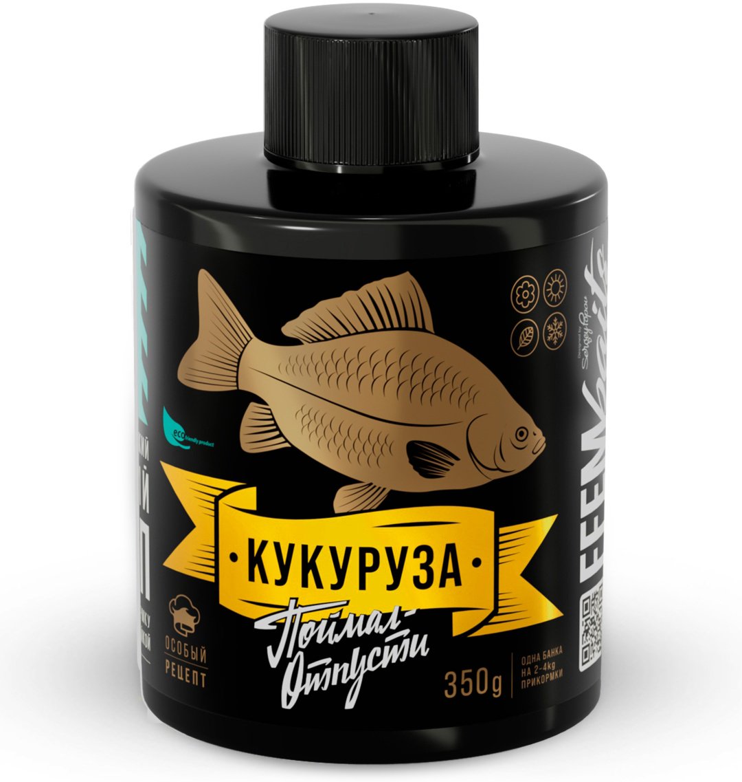 Прикормка SCLD - 350 Кукуруза 0.35 кг купить,NaN