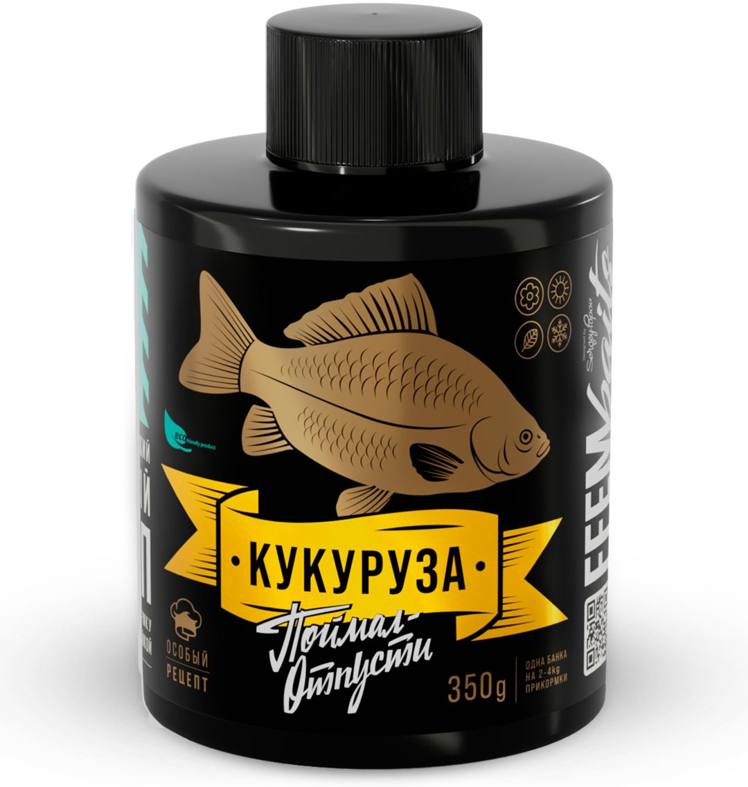 Прикормка SCLD - 350 Кукуруза 0.35 кг купить,NaN