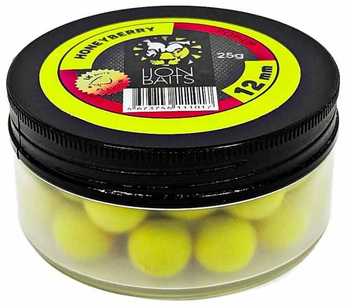 Прикормка Lion Baits LB-002925 мед и земляника 0.025 кг