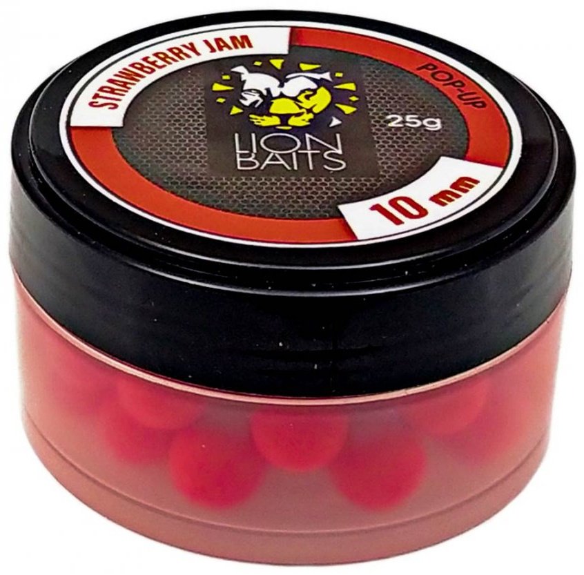 Прикормка Lion Baits LB-002935 клубника 0.025 кг