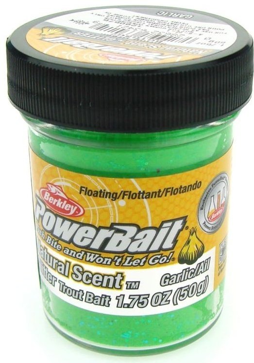 Прикормка Berkley PowerBait Natural Scent 1290575 чеснок 0.05 кг купить,NaN