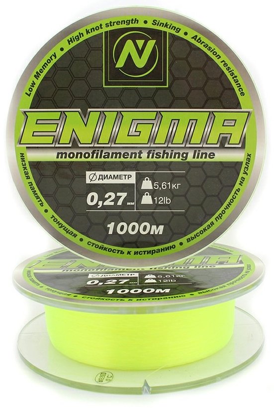 Леска VN Tackle монофильная VN-046031 0.31 мм зеленый