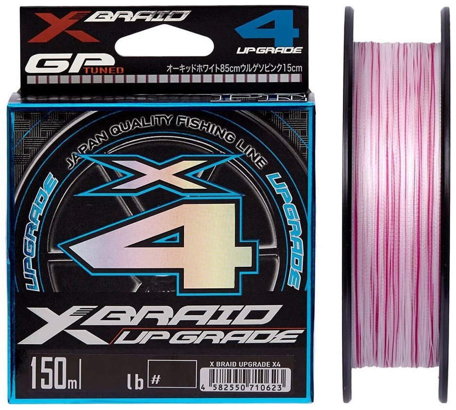 Леска YGK плетеная X-Braid Upgrade X4 0.104 мм мультиколор