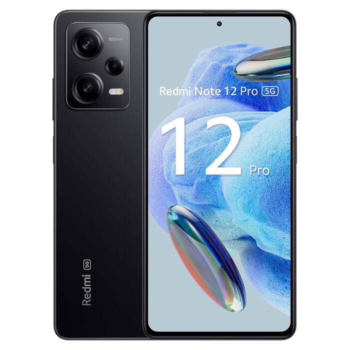 Смартфон Xiaomi Redmi Note 12 Pro 5G 8/256Gb Midnight Black купить,NaN