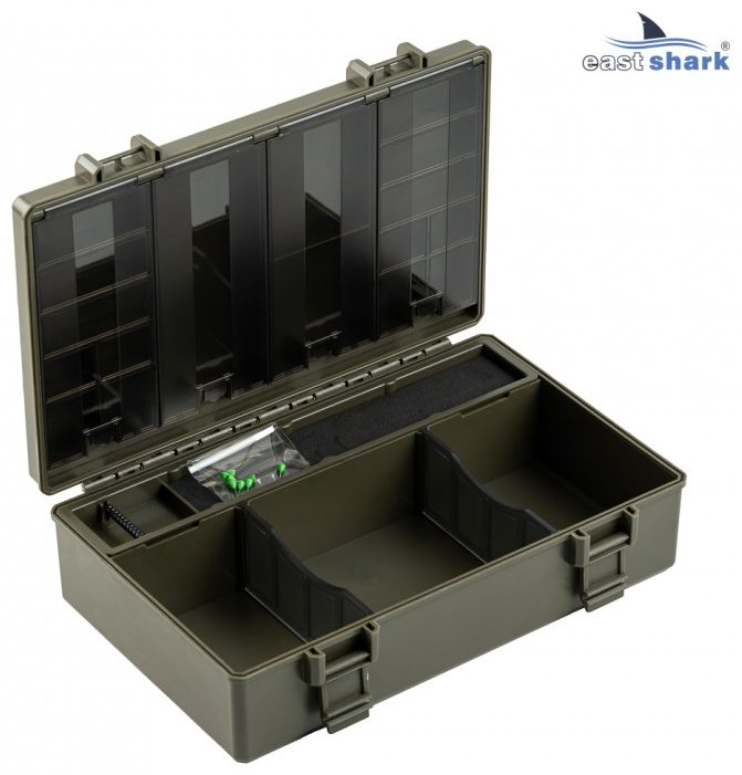 Коробка для приманок East Shark 696206 зеленый
