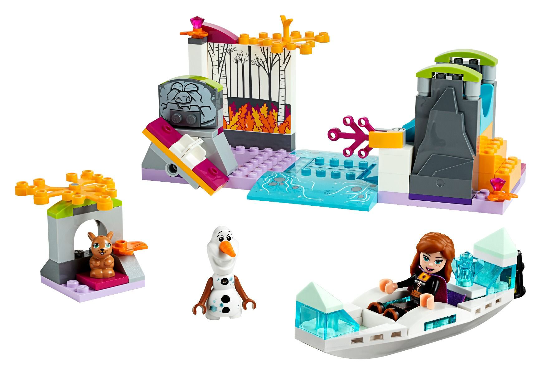 Конструктор Lego Disney Princess экспедиция Анны на каноэ 41165 купить,NaN