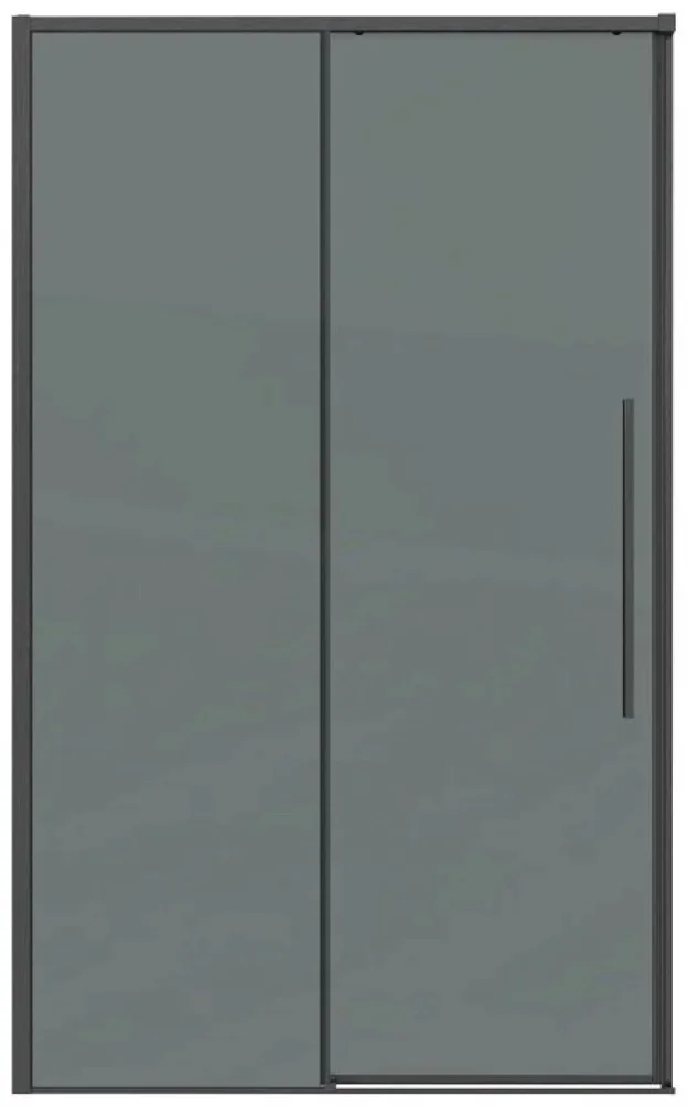 Дверь в нишу Kabinka.kz 100.K33.01.100.42.10 Galaxy 100х195см графит купить,NaN
