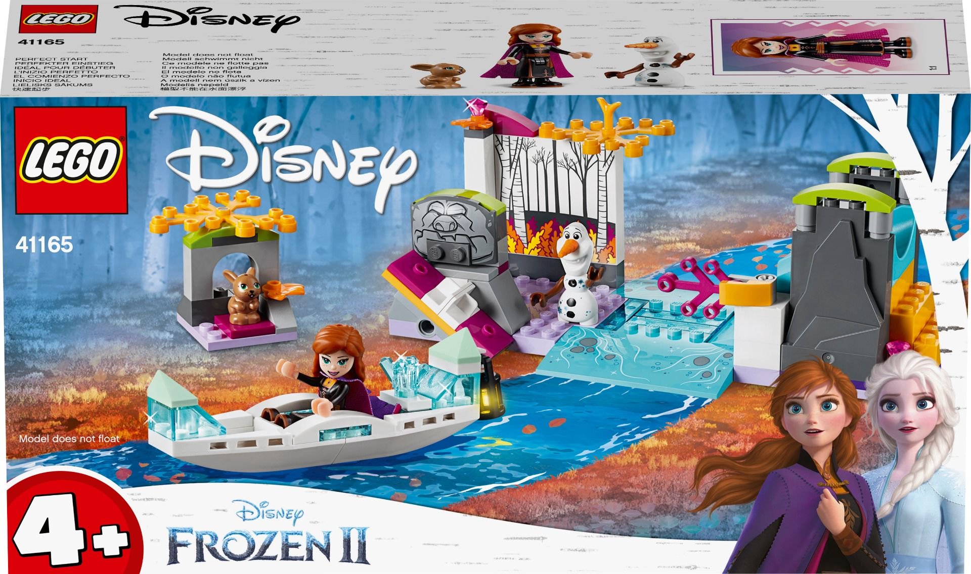 Конструктор Lego Disney Princess экспедиция Анны на каноэ 41165 купить,NaN