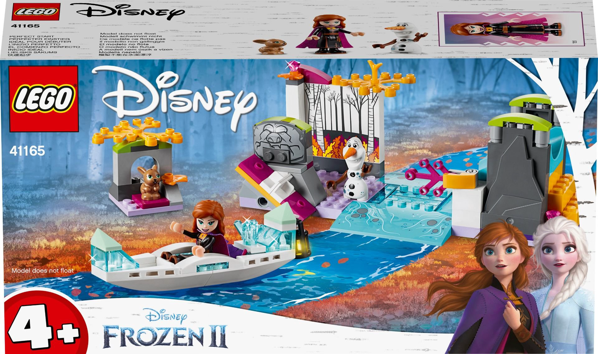 Конструктор Lego Disney Princess экспедиция Анны на каноэ 41165 купить,NaN