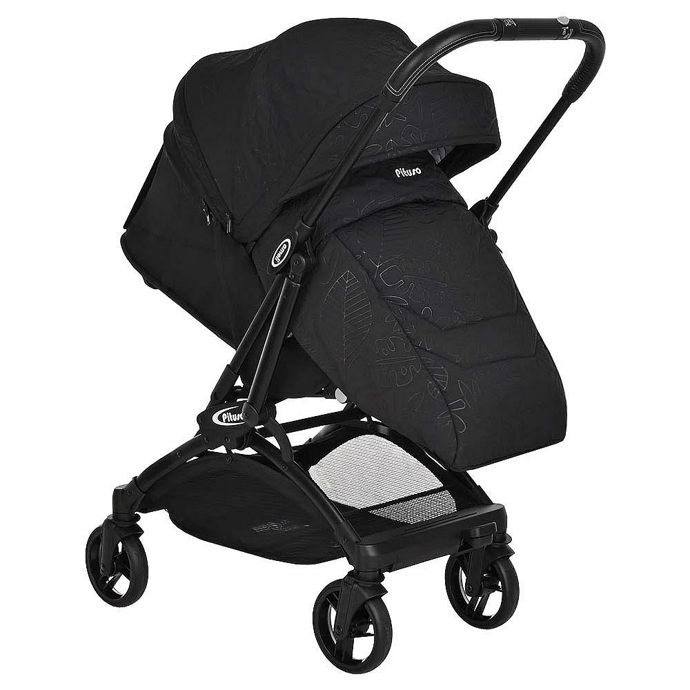 Коляска прогулочная Pituso Ameli + чехол на ножки Black - ForteMarket Коляска прогулочная Pituso Ameli + чехол на ножки Black купить,0