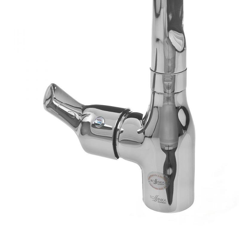 Смеситель Rossinka V35-23 хром купить,0
