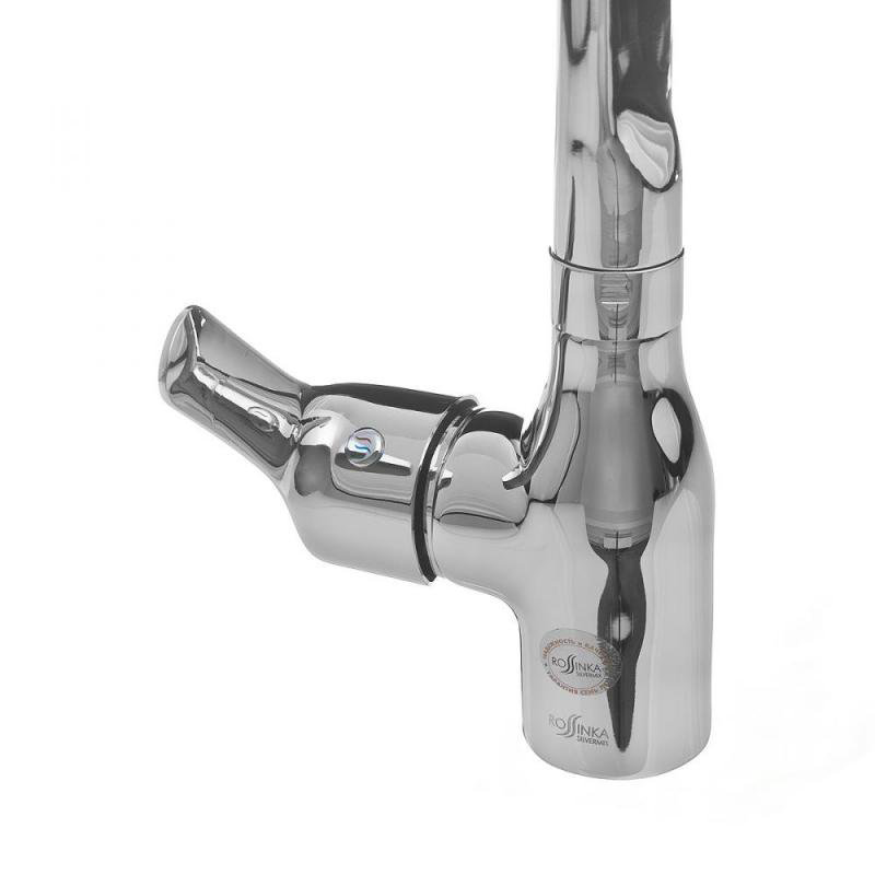 Смеситель Rossinka V35-23 хром купить,NaN