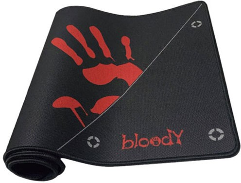 Коврик для мыши A4Tech Bloody BP50L черно-красный купить,0