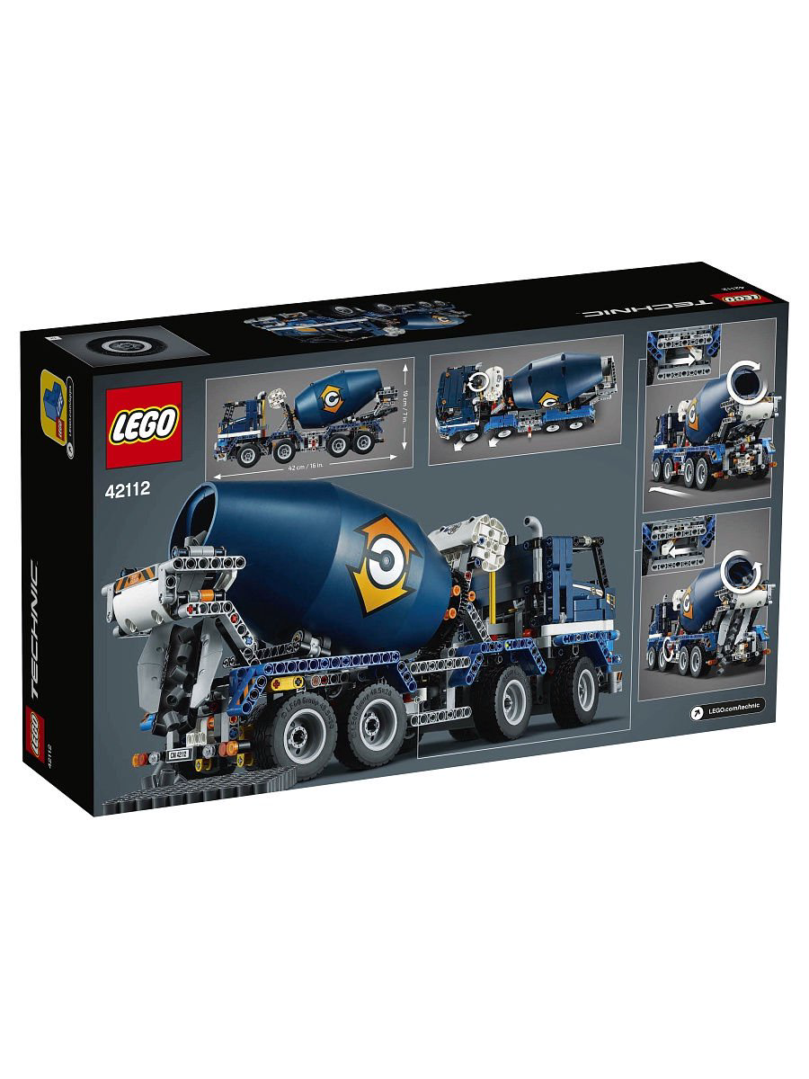 Конструктор Lego Technic Бетономешалка 42112  купить,NaN