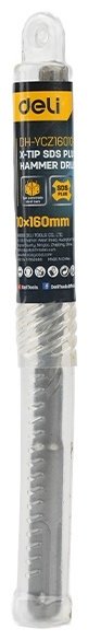 DELI бур EDH-YCZ16010-E1 (SDS-plus, 10х50х160 мм) 1 шт купить,740