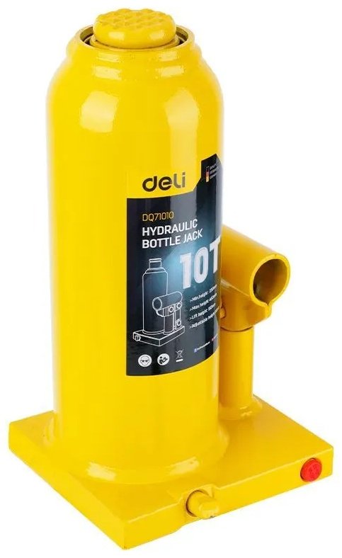 DELI домкрат бутылочный DQ71010 10 т