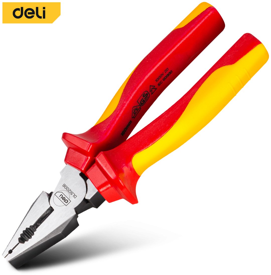 DELI плоскогубцы EDL512006 150 мм купить,5340