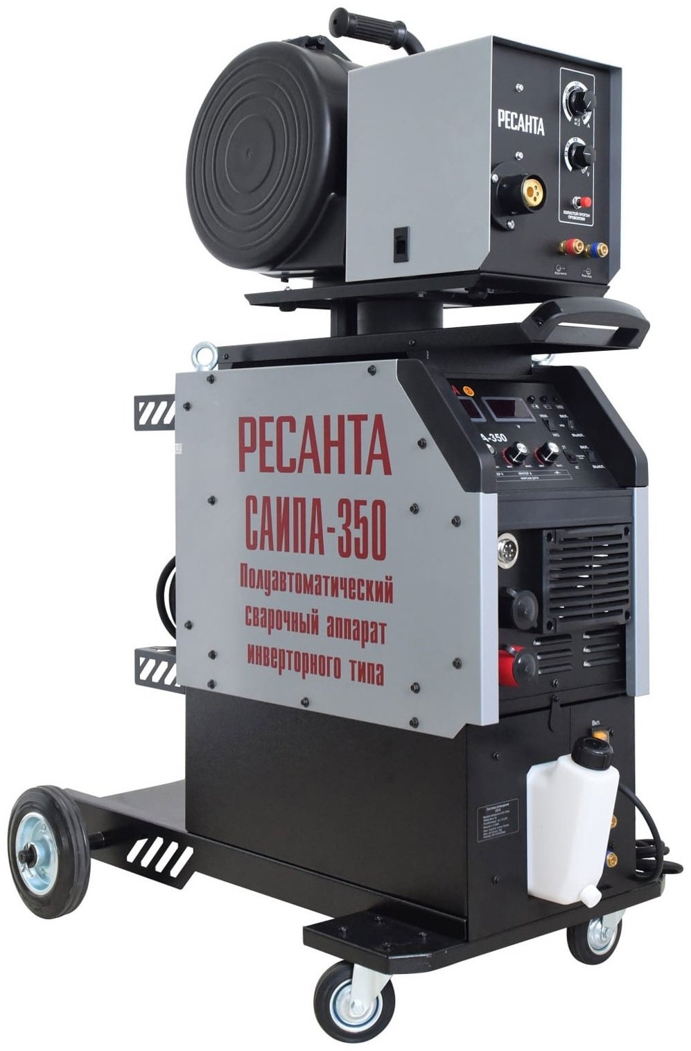 Ресанта сварочный полуавтомат САИПА-350 65/67 (аргонная (аргонодуговая) сварка, полуавтоматическая сварка (MIG/MAG), ручная дуговая сварка (MMA), FCAW) купить,NaN