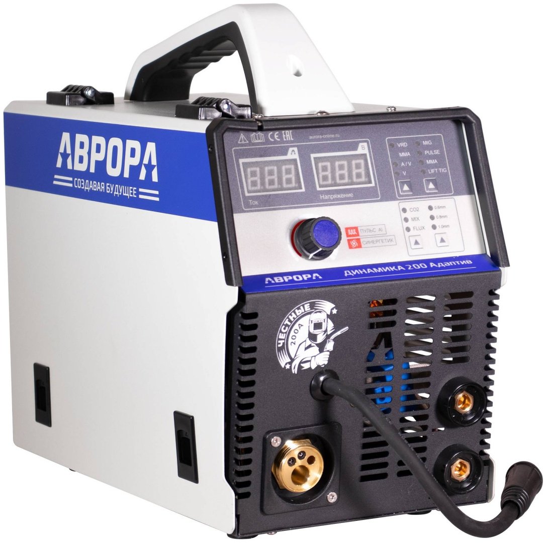 AuroraPRO сварочный инвертор Динамика 200 АДАПТИВ (полуавтоматическая сварка (MIG/MAG)) купить,NaN