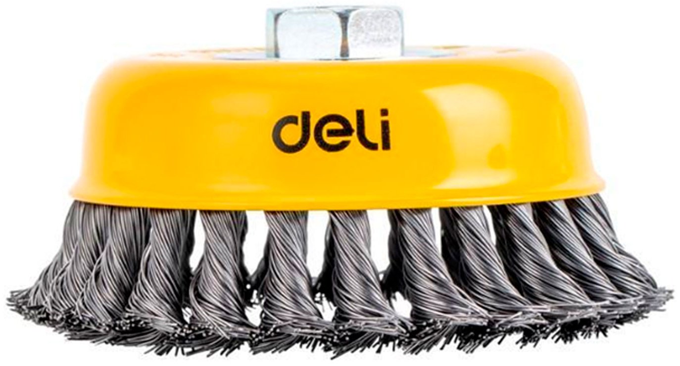 DELI шлифовальная щетка EDH-GSS125-E2 125 мм, 1 шт