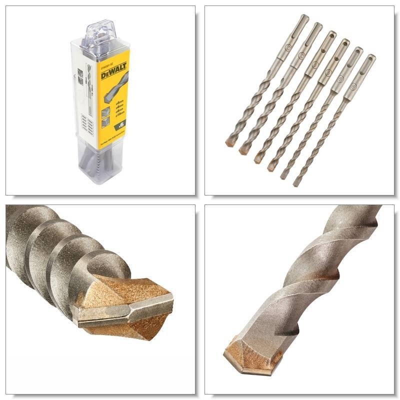DeWALT бур DT60302 (SDS-plus, 6х100х160 мм) 6 шт купить,NaN