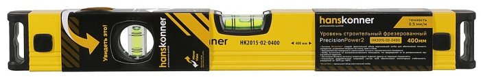 Hanskonner уровень брусковый HK2015-02-0400 40 см купить,NaN