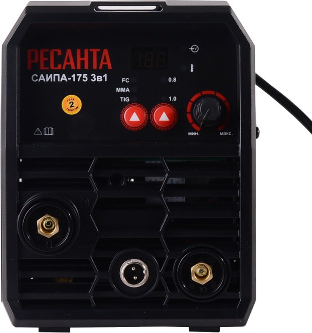 Ресанта сварочный полуавтомат САИПА-175; 65/233 (аргонная (аргонодуговая) сварка, ручная дуговая сварка (MMA), FCAW) - ForteMarket Ресанта сварочный полуавтомат САИПА-175; 65/233 (аргонная (аргонодуговая) сварка, ручная дуговая сварка (MMA), FCAW) купить,NaN