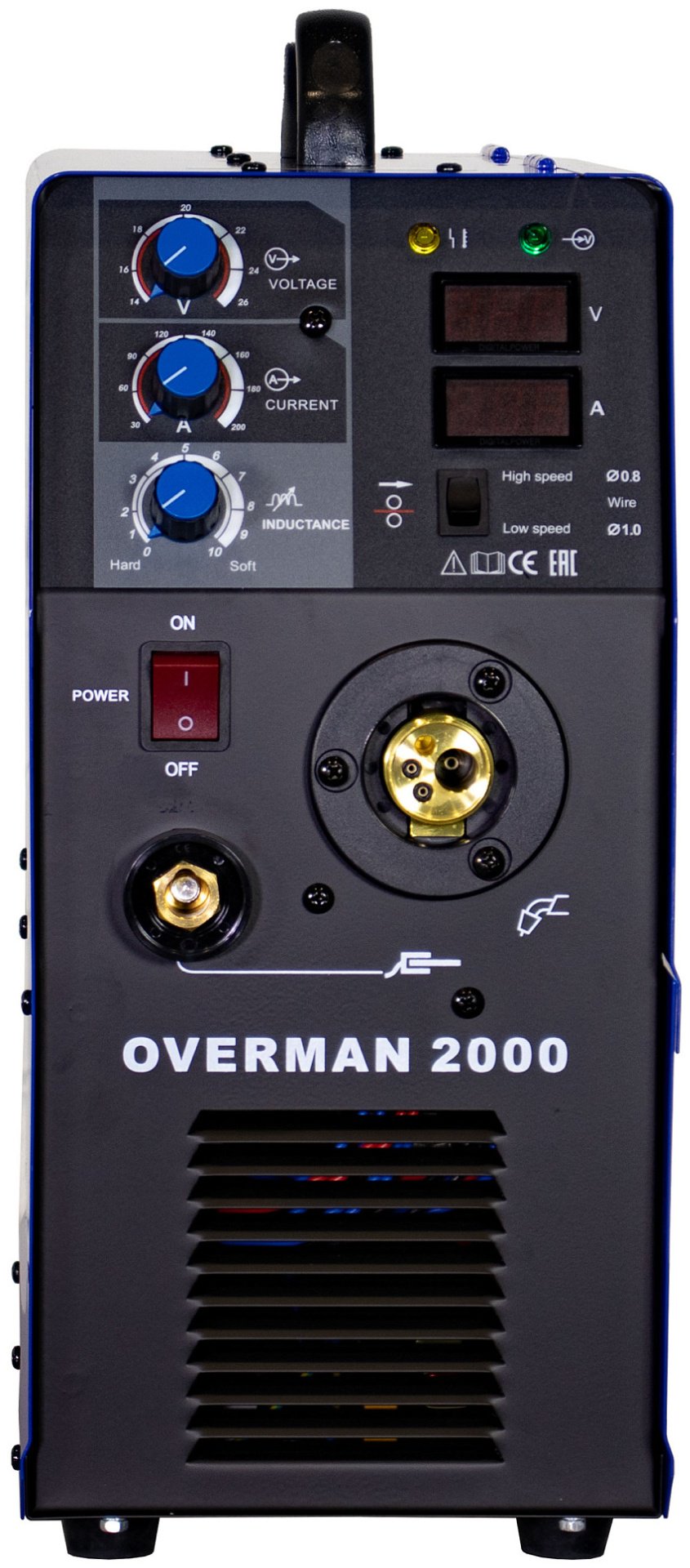 AuroraPRO сварочный инвертор OVERMAN 2000 (полуавтоматическая сварка (MIG/MAG)) купить,NaN