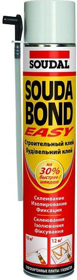 Soudal клей-пена Souda bond easy, 750 мл 1 шт купить,NaN