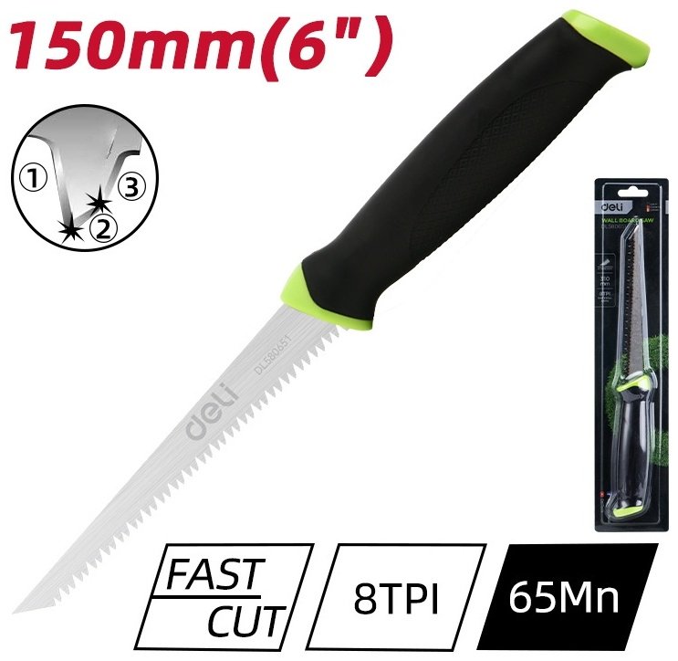 DELI садовая пила DL580651 зеленый