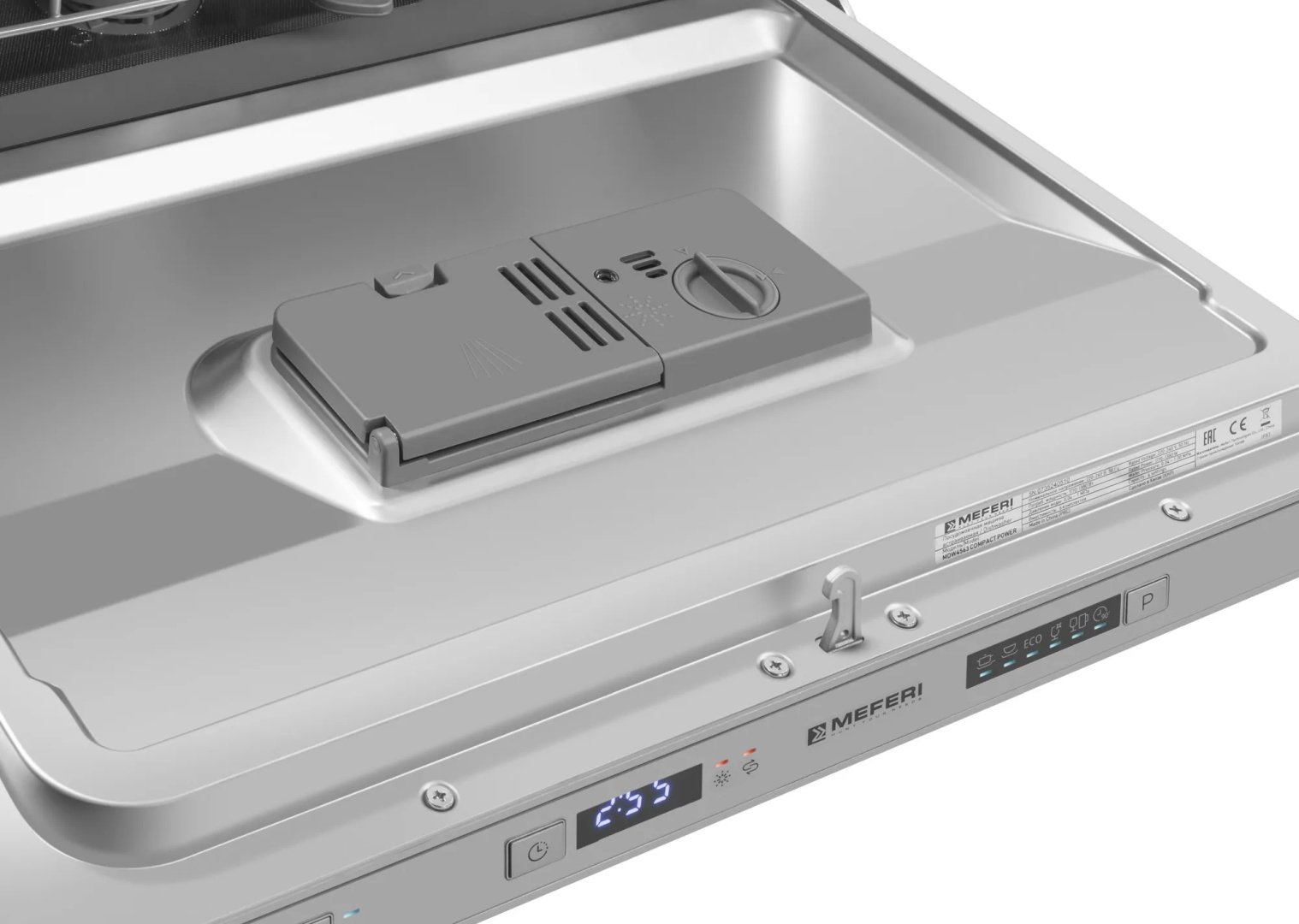 Посудомоечная машина MEFERI MDW4563 COMPACT POWER серебристый купить,NaN