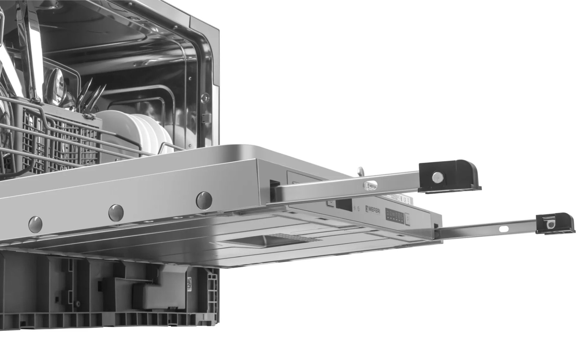 Посудомоечная машина MEFERI MDW4563 COMPACT POWER серебристый купить,NaN