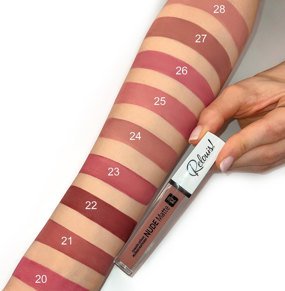 RELOUIS Nude Matte жидкая помада 22 - ForteMarket RELOUIS Nude Matte жидкая помада 22 купить,3300