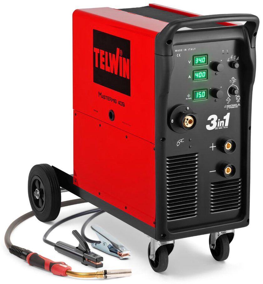 Telwin сварочный инвертор MASTERMIG 405i 230V/400V (816197) (полуавтоматическая сварка (MIG/MAG)) купить,NaN