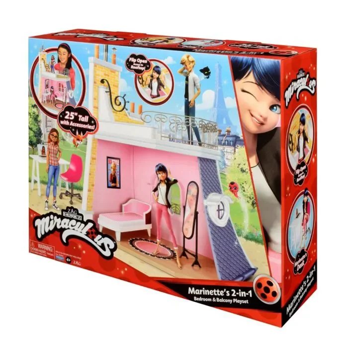 Miraculous кукольный дом 2 в 1 Дом Маринет 50660 купить,NaN