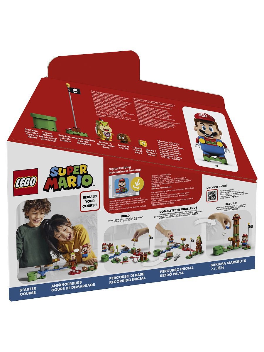Конструктор Lego Super Mario Приключения вместе с Марио 71360