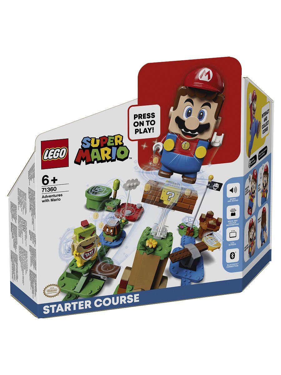 Конструктор Lego Super Mario Приключения вместе с Марио 71360