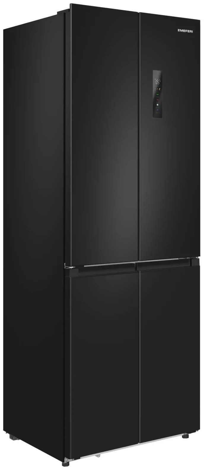 Холодильник MEFERI MFR70BK TOTAL NO FROST CROSS DOOR ULTRA черный купить,NaN