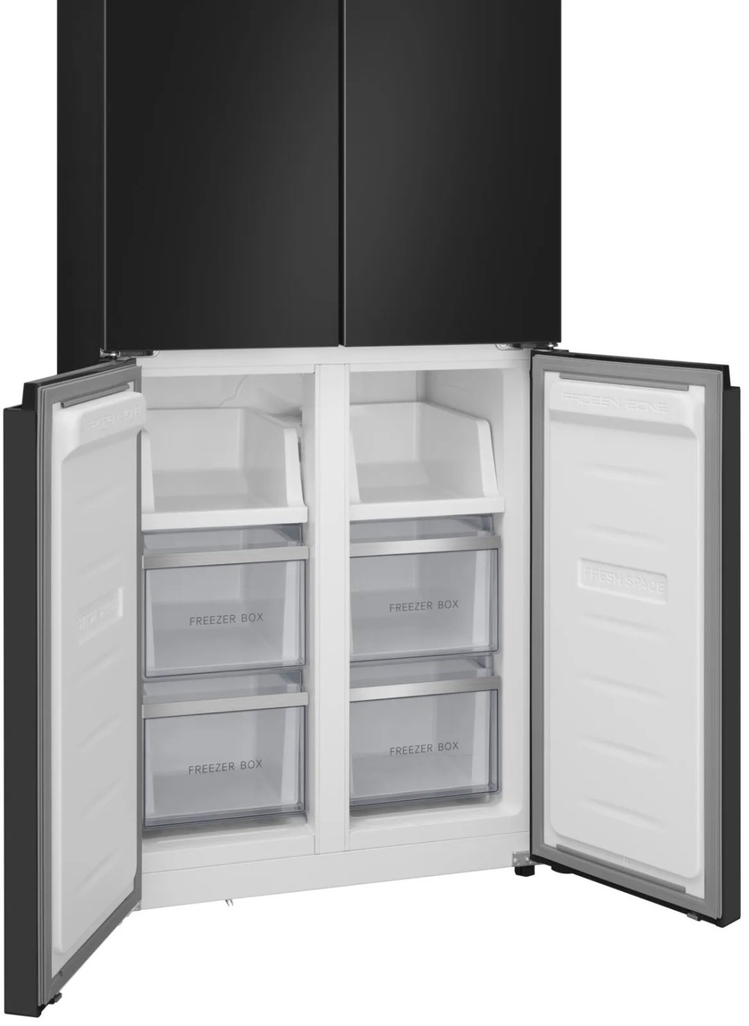 Холодильник MEFERI MFR70BK TOTAL NO FROST CROSS DOOR ULTRA черный купить,NaN