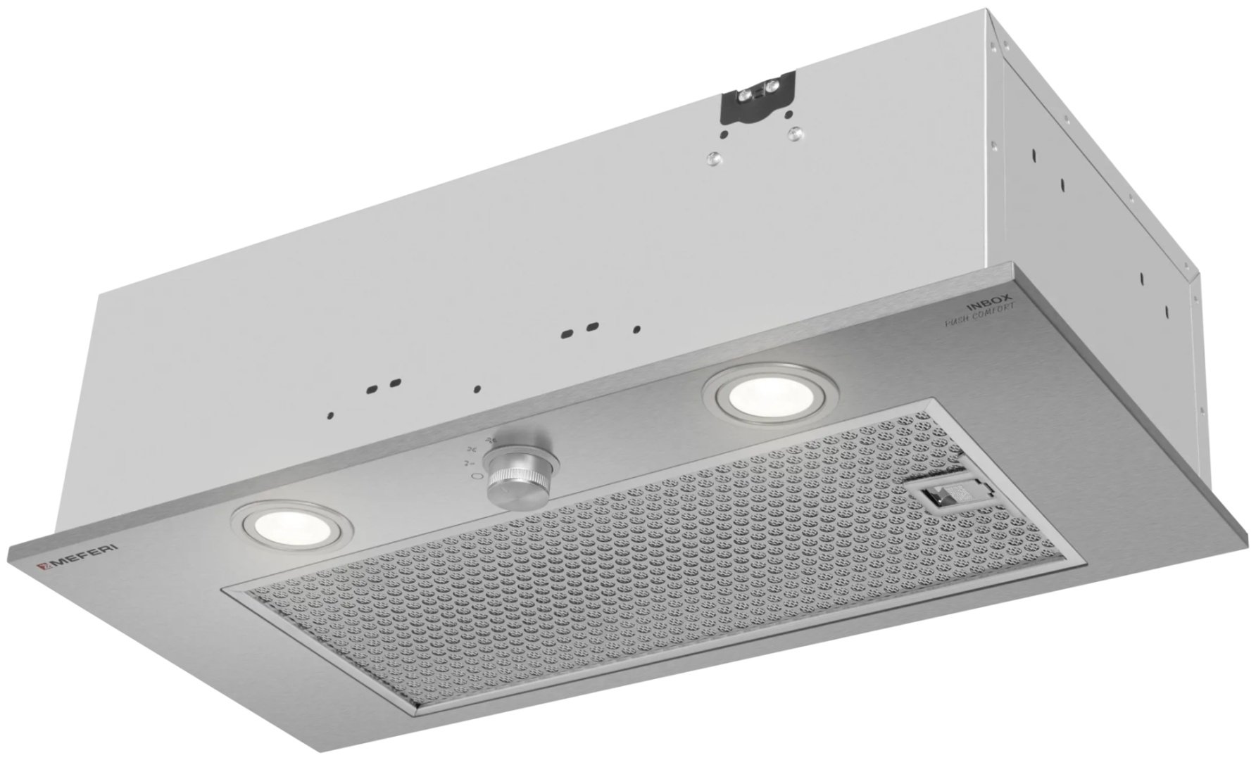 Вытяжка MEFERI INBOX60IX PUSH COMFORT стальной купить,NaN