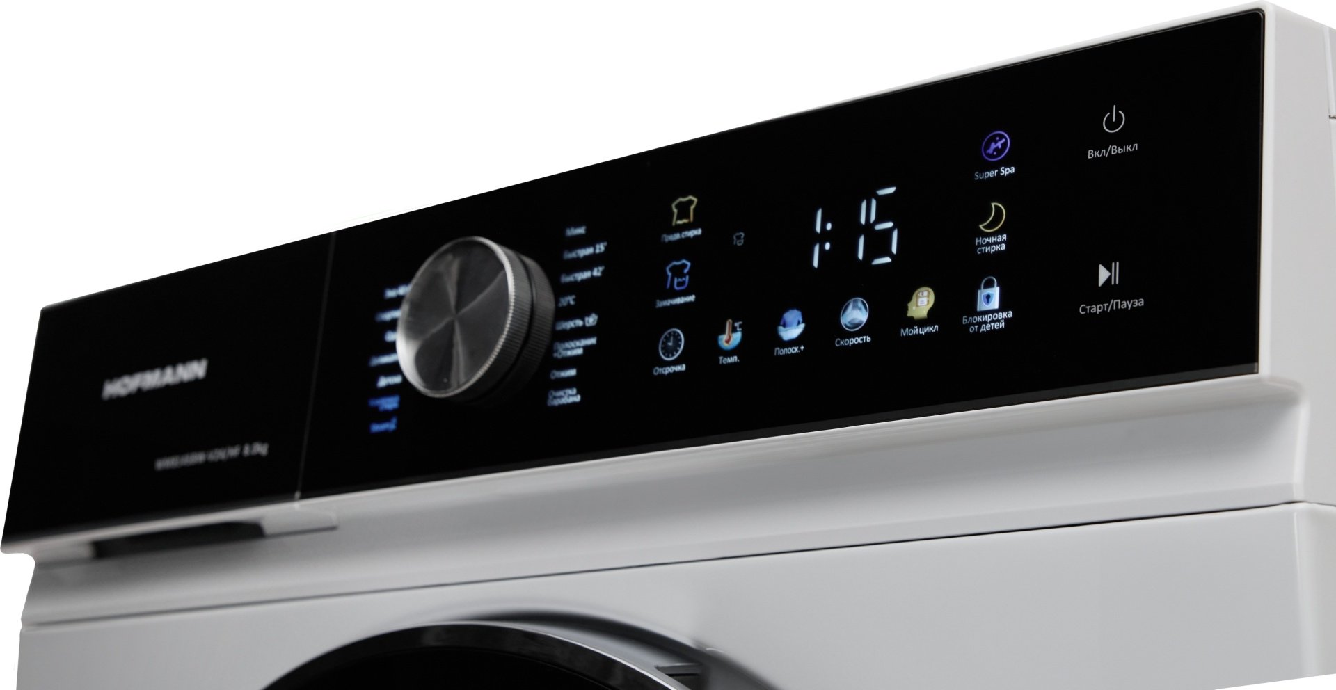 Стиральная машина Hofmann WM814SBW-V24HF белый купить,NaN