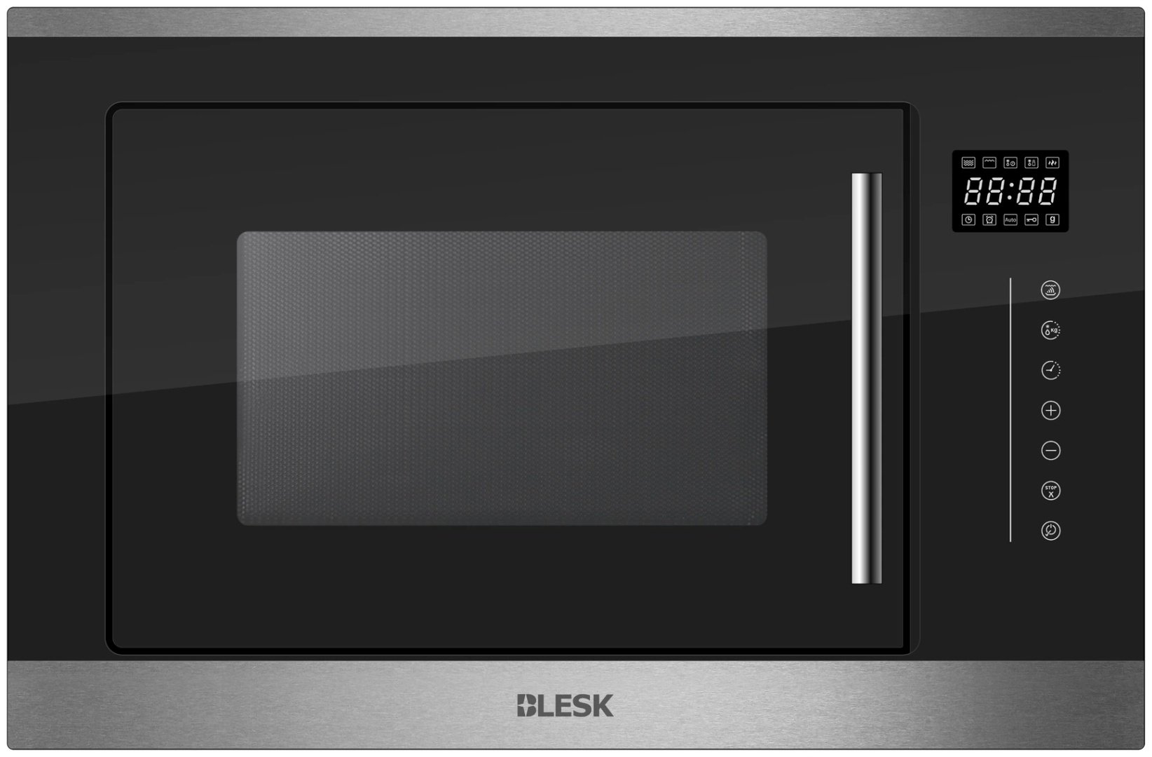 Микроволновая печь Blesk BL-QWB25B4D черный, серебристый купить,NaN