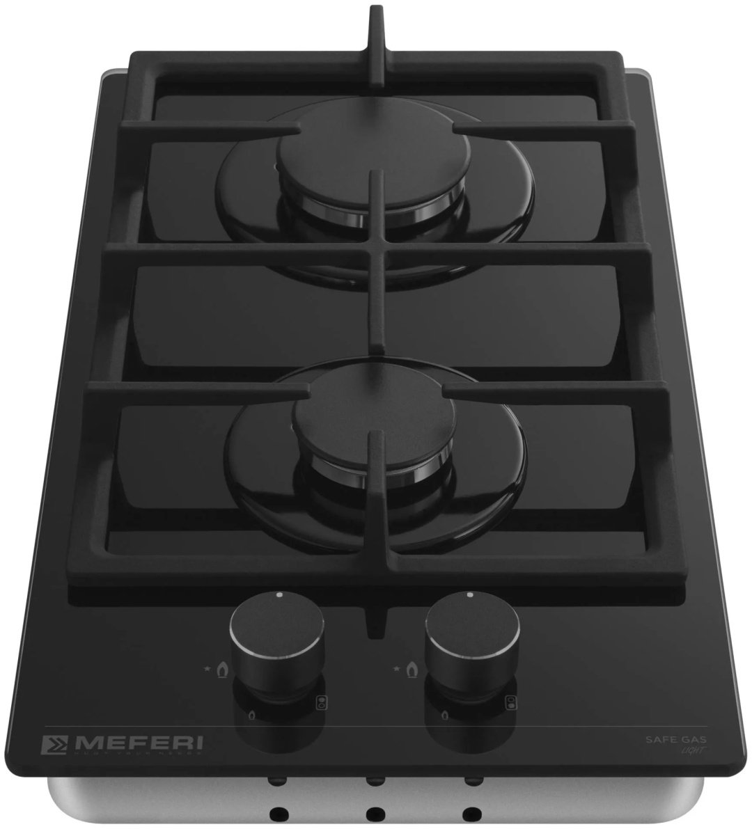 Варочная поверхность MEFERI MGH302BK GLASS LIGHT черный купить,NaN