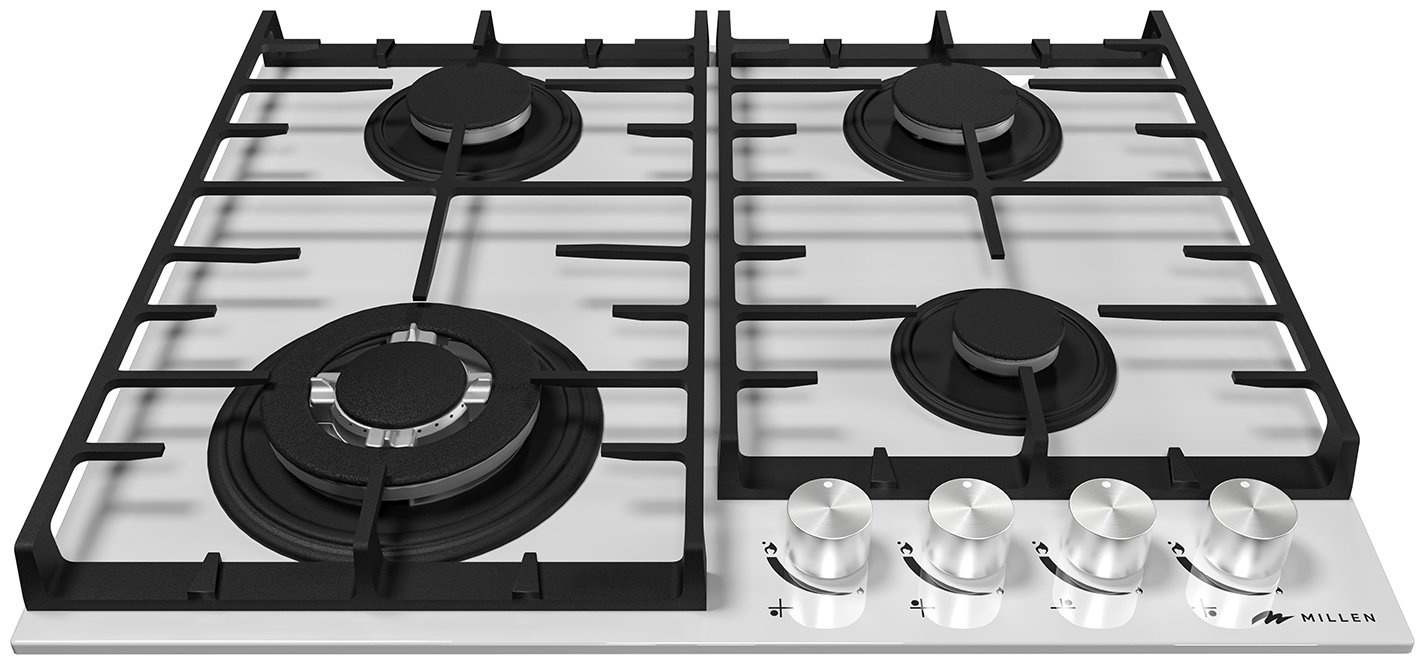 Варочная поверхность MILLEN MGHG 602 WH белый купить,NaN