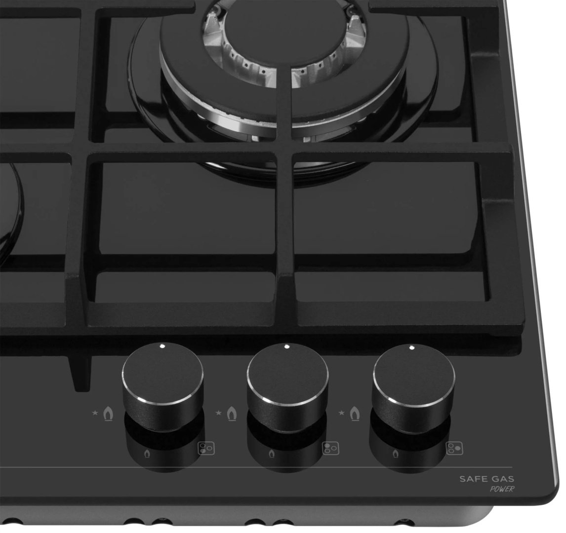 Варочная поверхность MEFERI MGH453BK GLASS POWER черный купить,NaN