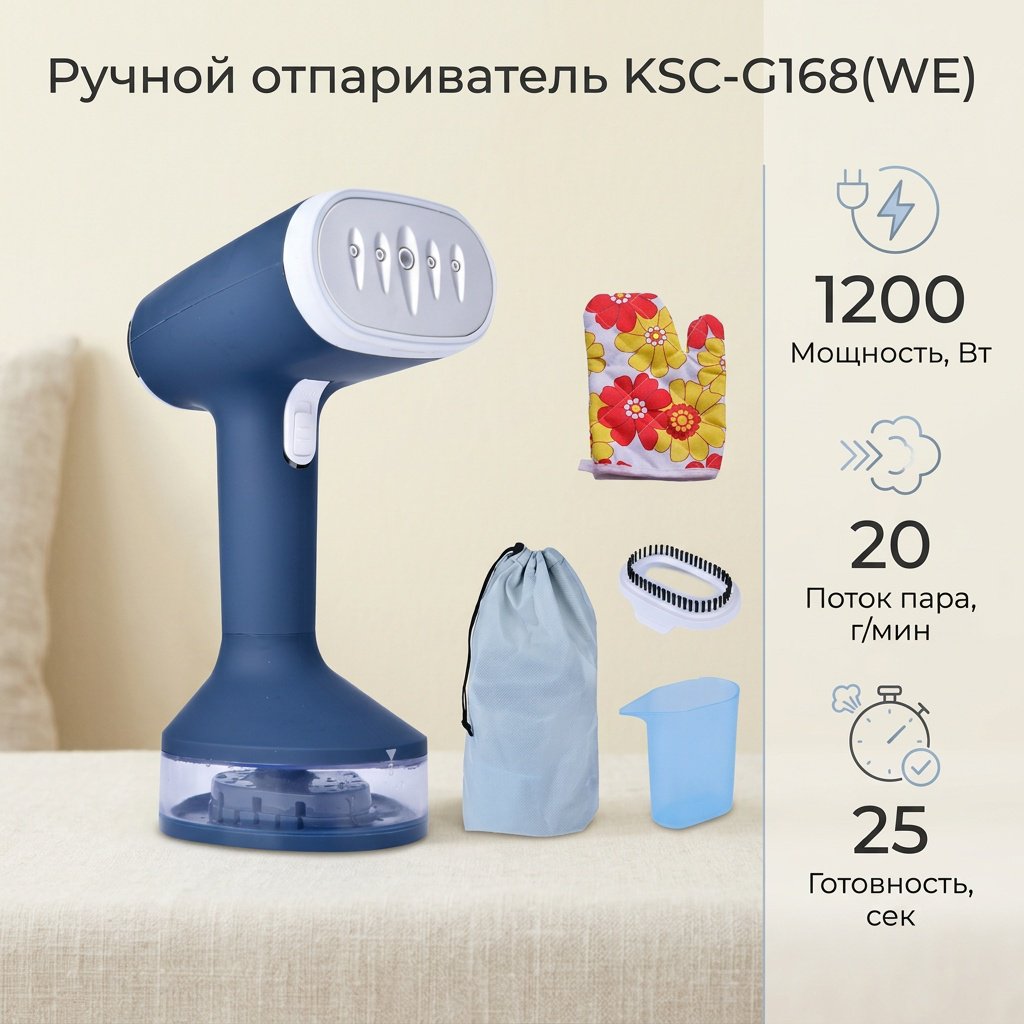Отпариватель KONKA KSC-G168(WE) синий