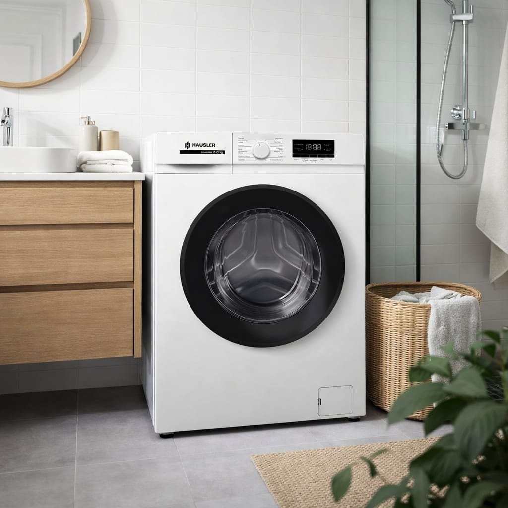 Стиральная машина HAUSLER WW60BLW100 белый купить,NaN
