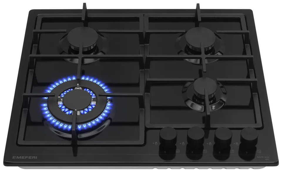 Варочная поверхность MEFERI MEFERI MGH604BK LIGHT черный купить,NaN